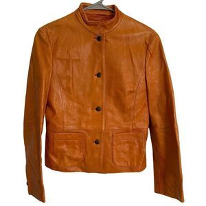 Max Mara Weekend Leather Jacket 4